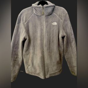The North Face Ositi Light Gray Soft Fleece Jacket